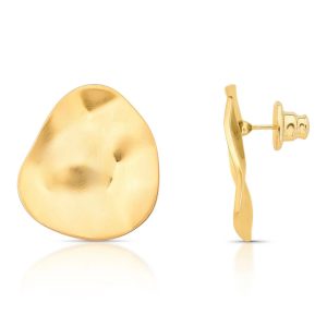 crushed glam earrings