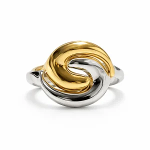 luciana duo metal ring