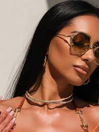 crushed glam necklace